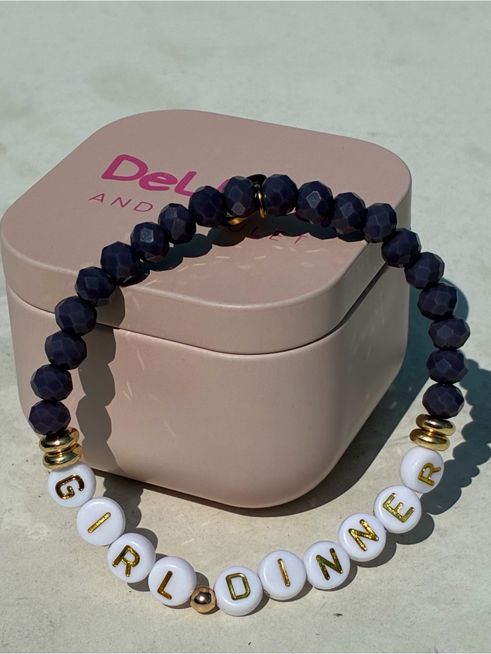 GIRL DINER Bracelet by Delulu and Delulet